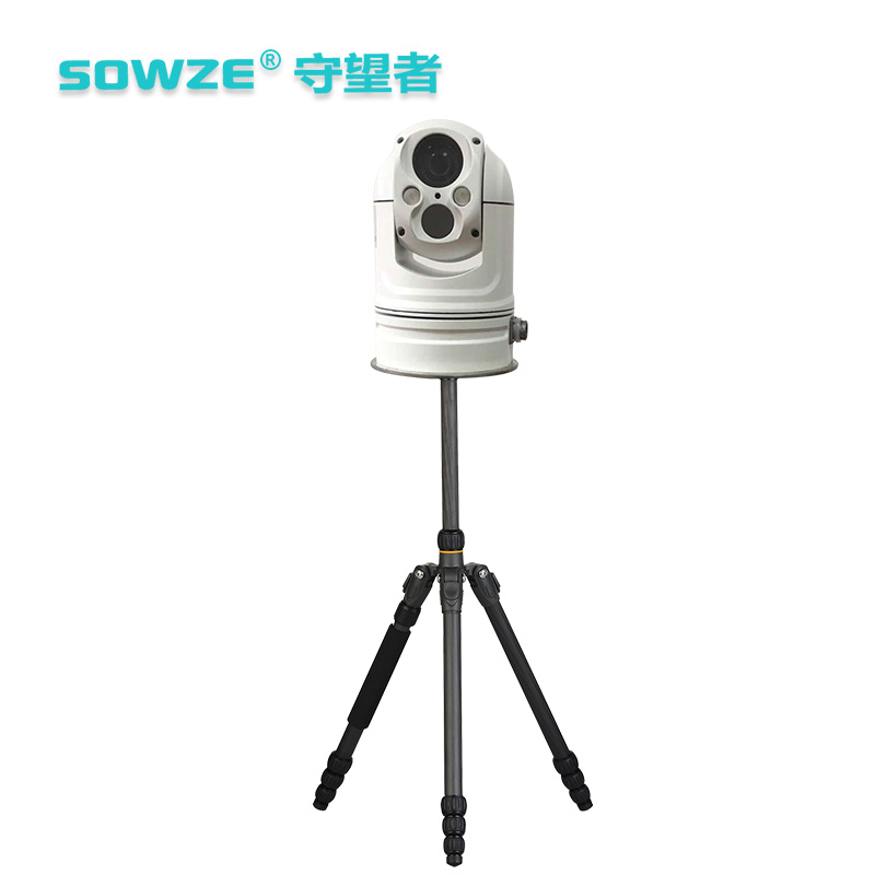 Dual spectral temperature measuring cloud camera ONVIF GB28181 protocol infrared 640 thermal imaging fixed installation and view