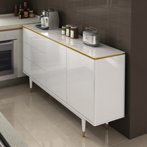 Rock Plate Dining Side Cabinet Modern Minima Light Lavish Living Room Wine Water Disposal Cabinet Kitchen Home Storage Containing Bowls Cabinet Baking Varnish