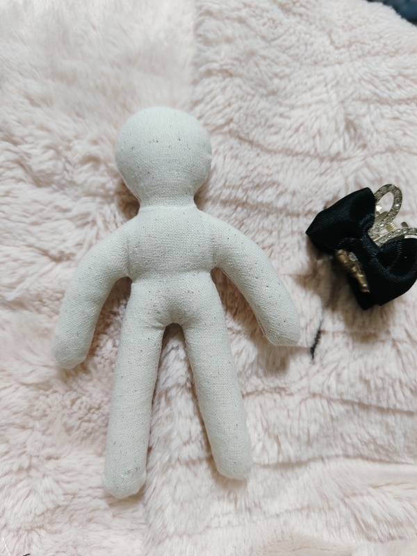 Hand-Sewn Folk White Cloth Dolls, Character Models, Humanoid Dolls, Film and Television Props