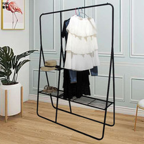 Metal coat rack removable drying rack balcony bedroom dry clothes simple modern fashion decoration rack storage storage
