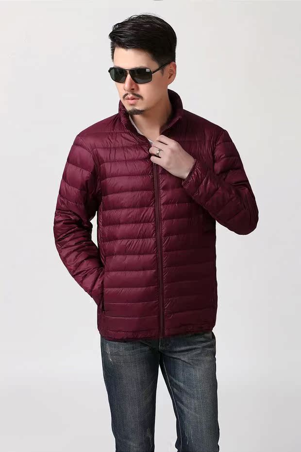 Quần áo cotton nam mới, áo khoác ngắn, quần áo mùa đông, người mẫu nhẹ và mỏng, tuổi trung niên, cộng với phân bón, XL, áo khoác cotton trẻ quần áo big size