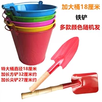 Большая лопата с наконечником+квадратная лопата+лишняя большая железная бочка