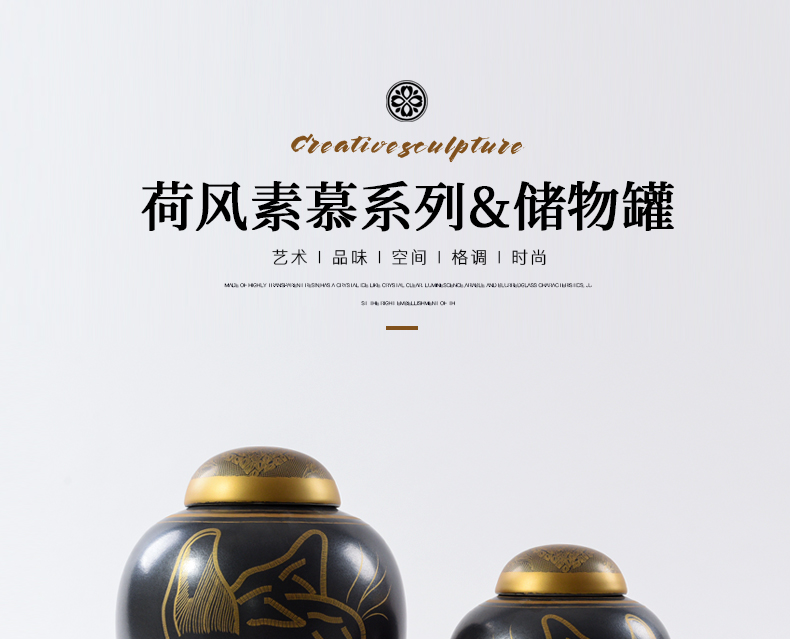 Mediterranean style glazed ceramic as cans accessories between example of the abstract animal cat design hallway closet bottles of furnishing articles