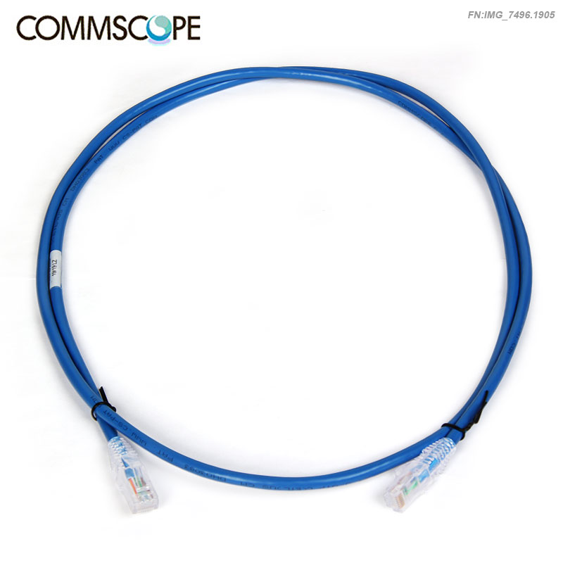 Commscope AMP AMP six unshielded jumper 5 feet Gigabit network weak current 1 5 meters finished cable NPC06UVDB-BL005F