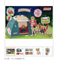 TAKARATOMY Lijia doll miniature toy picnic coleman cooperation model (doll not included)