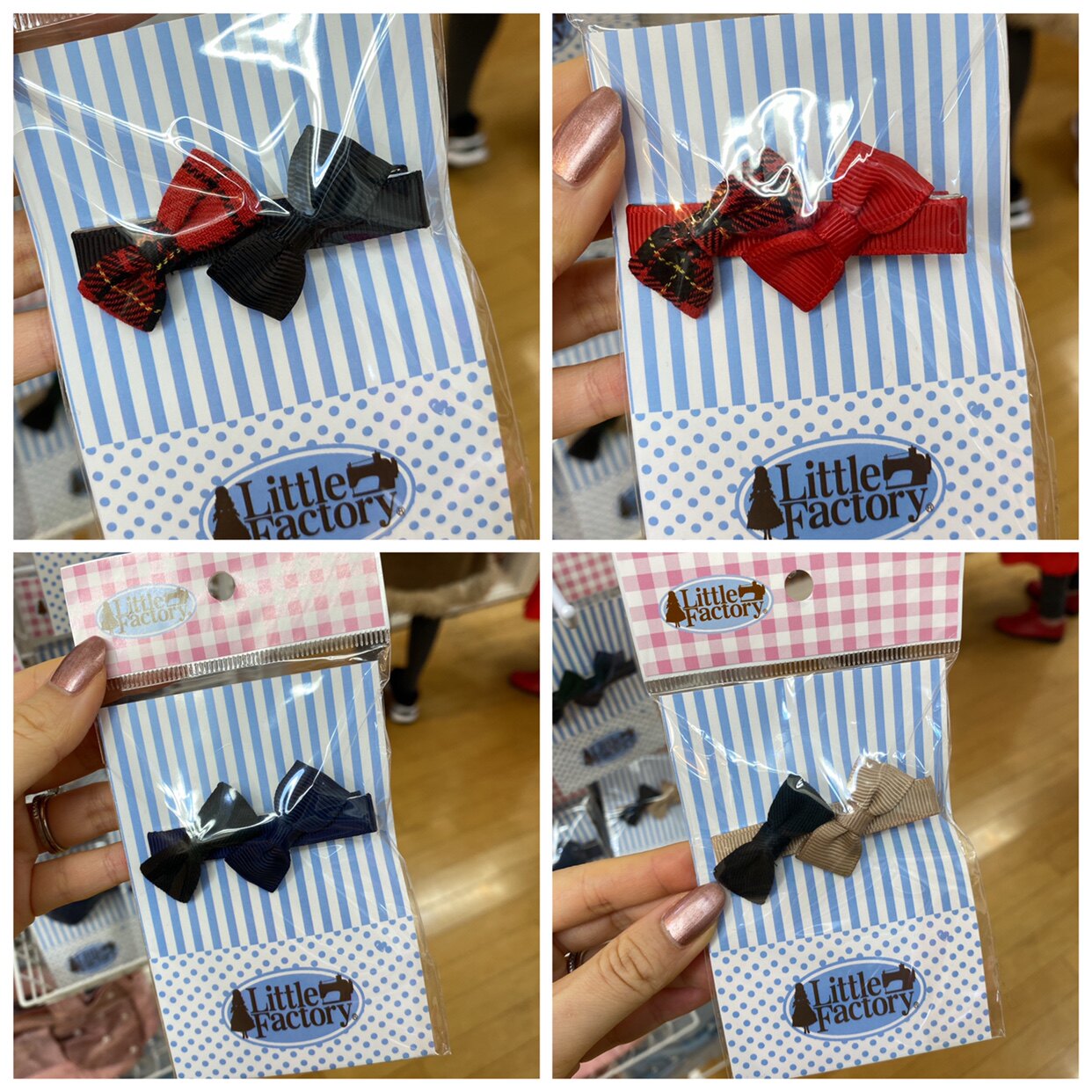 Aoi Japan Licca Small Store Live-action With Bow Tie Clip Hair Clip 4