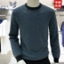 Áo len cashmere nam len len mùa thu đông 2018 nam mới cao cấp áo len nam cổ tròn ấm áp áo len nam quần lót nam thun lạnh Áo len