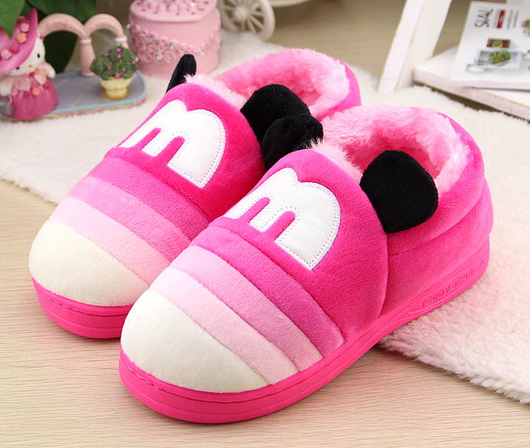 Chaussons enfants en suède pour hiver - semelle caoutchouc - Ref 1031996 Image 38