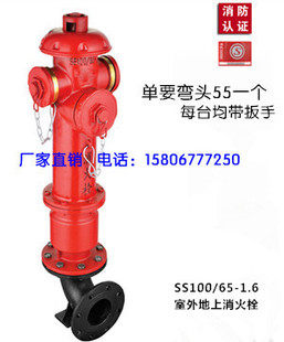 Factory direct SS100 65-1 6 above ground fire hydrant Above ground bolt outdoor fire hydrant Outdoor fire hydrant