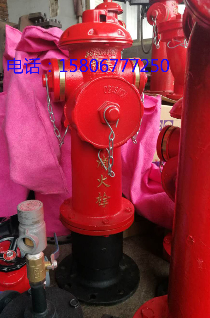 Direct ground outdoor fire hydrant Ground bolt outdoor fire hydrant SS150 80-1 6 fire valve