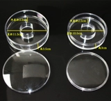 Акриловый браслет из грецкого ореха, прозрачные пластиковые четки из круглых бусин, стенд, коробка, увеличенная толщина, подарок на день рождения
