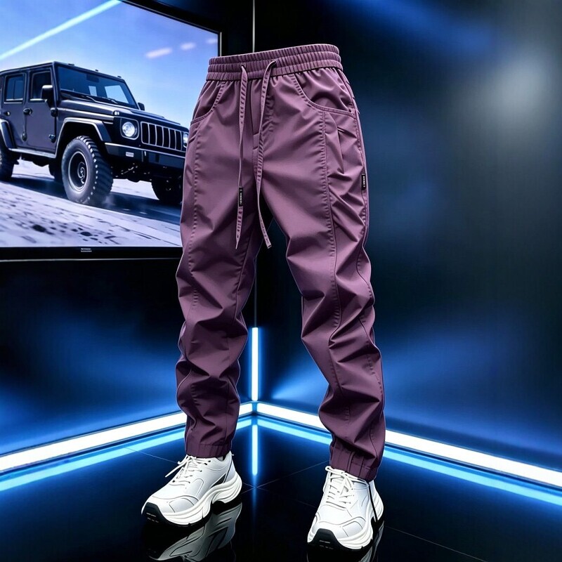 High-End Outdoor Sports Pants for Men, Autumn 2026 New Trendy Casual Pants, Men's Workwear Jogger Pants