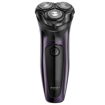 Shave Superman mens electric scraping knife rotary delivery of knife whole body washed with intelligent rechargeable beard knife