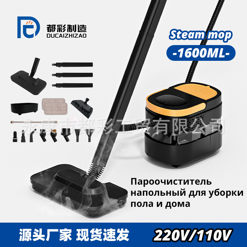 2025 New Model Cross-Border Household High-Temperature and High-Pressure Steam Cleaner 2500W Handheld Portable Washing and Mopping Machine
