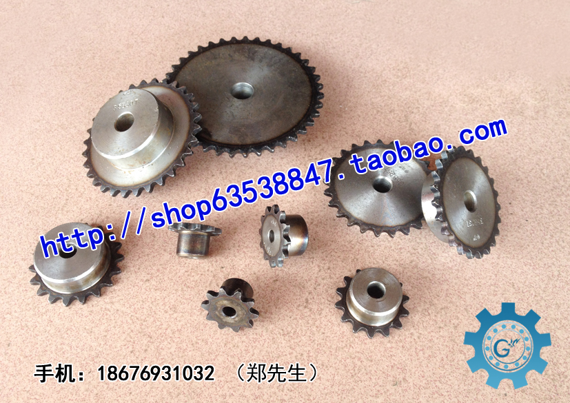 06C sprockets 3 5 points 45 teeth 35B45T Tooth Bench Wheels Apply 3 5 Single Row Chain Pitch 9525