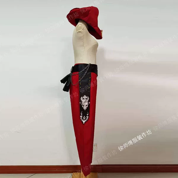 [Master Xu] Space Warrior 14 cos suit FF14 Red Magic cos suit ff14 Red Magician cos suit