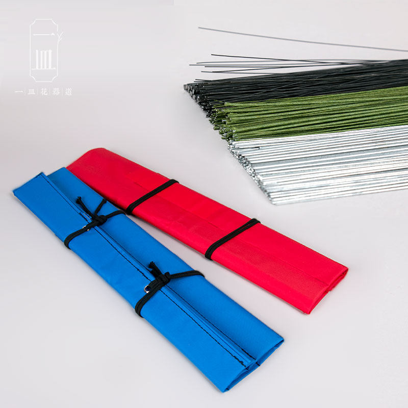 Japan imported wire bag Imported wire flower road Flower art accessories Ikebou Kohara flow is not born flow Chinese flower art