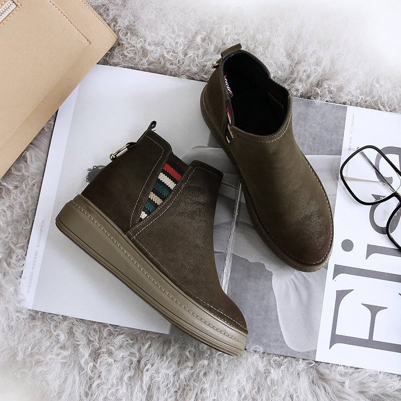 Bottes mi-saison femme en Caoutchouc - Ref 3249625 Image 5