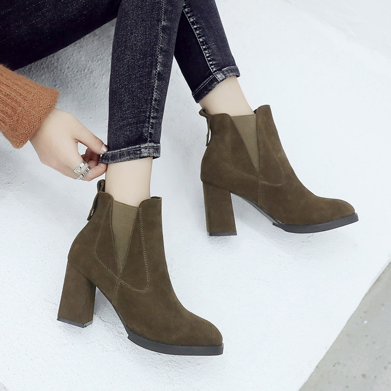 Bottes mi-saison femme en Caoutchouc - Ref 3249548 Image 4