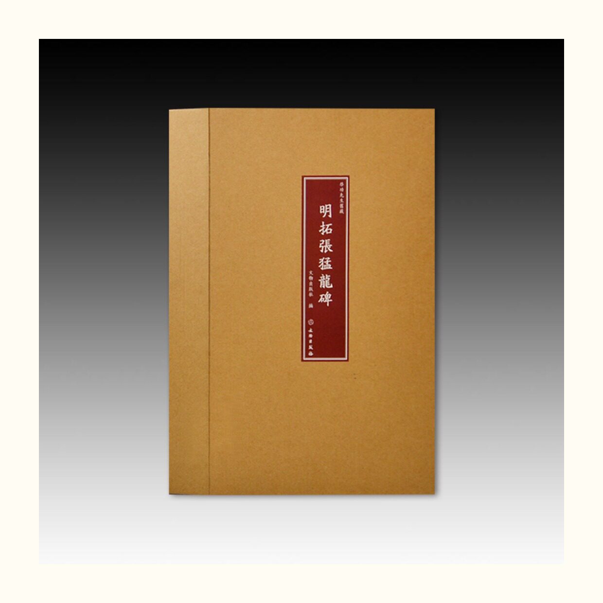 Каллиграфия, печать резки (новый) 明拓张猛龙碑 启功旧藏明末蝉翼精拓本 文物出版社