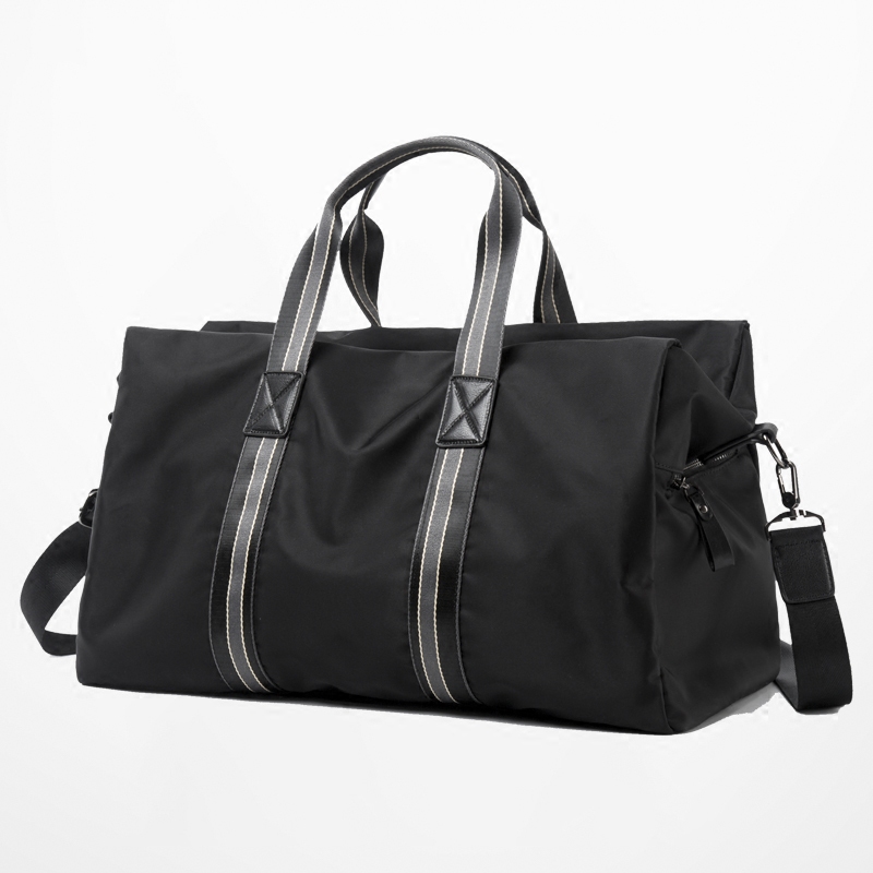 Trendy new travel bag Large capacity casual trendy men's travel bag simple luggage bag handbag shoulder bag