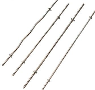 Electroplated barbell rod 1 2 meters curved rod straight rod 1 5 meters 1 8 meters straight rod 1 8 meters thick rod