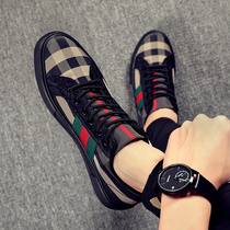 Tide Card Sails Shoes Mens Spring Autumn New Korean Version Fashion Casual Shoes Inron Youth 100 Hitch Set Foot Low Helper Shoes