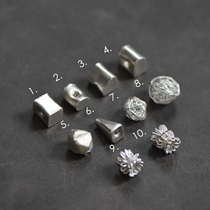 A selfie) by the Thai handmade silver pure silver DIY accessories silver wire around the septue GF01