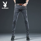 Playboy, летние джинсы, тонкие штаны для отдыха, облегающий крой