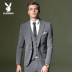 Playboy bộ đồ mới nam phù hợp với bộ đồ chuyên nghiệp quần âu nam đẹp Suit phù hợp