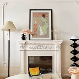 斯柏达 Ретро-плакат, декоративная живопись, гостиная, ресторан, стена, высококачественное искусство, коридор, вход, лестница, подвесная живопись