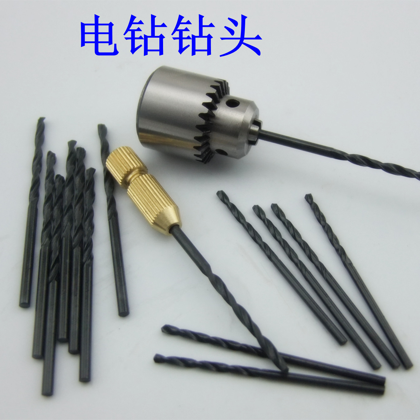 Black steel drill bit 1-3 2MM drilled metal wood plastic drill bit HSS straight shank twist drill quality electric drill-Taobao