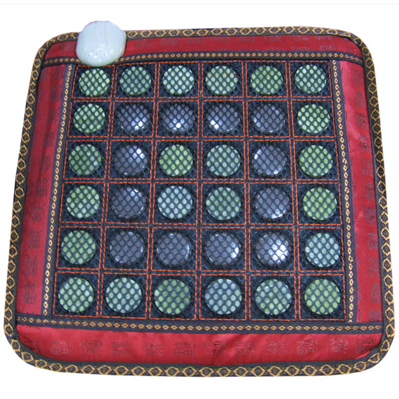 Manufacturer direct jade germanium stone nursery Cushion Health Care Heating Physiotherapy Far Infrared Warm Counting Health Care Cushion