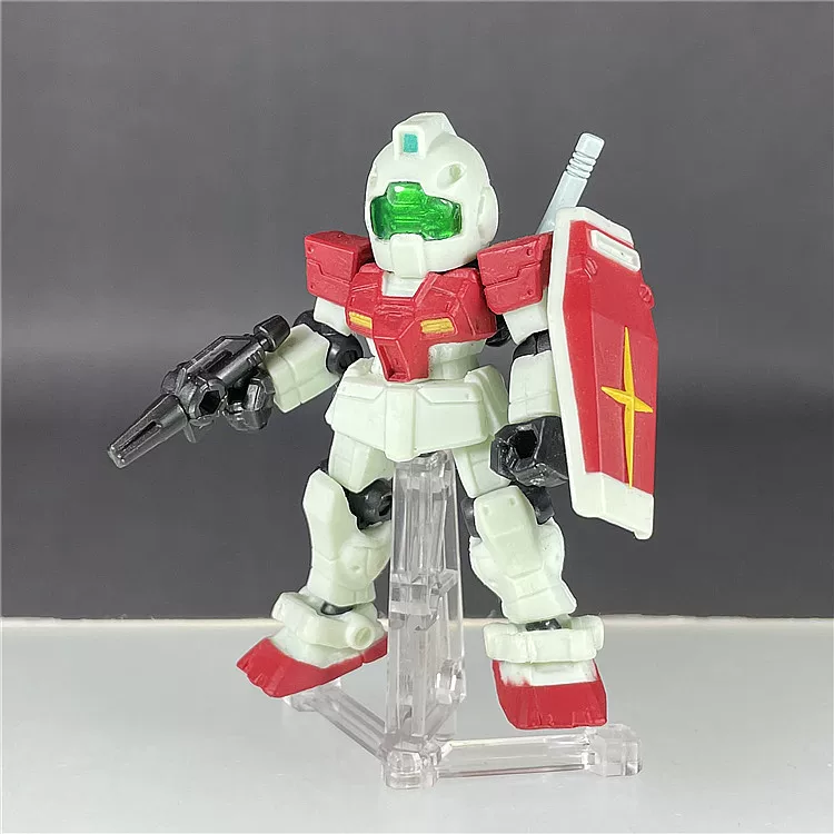 Bandai Gundam Фигура Панорама Ночные Непроходимые Gundam Gacha MSE Heavy Duo EX26