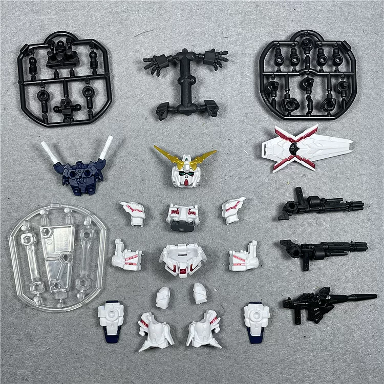 Bandai Gundam Фигура Панорама Ночные Непроходимые Gundam Gacha MSE Heavy Duo EX26