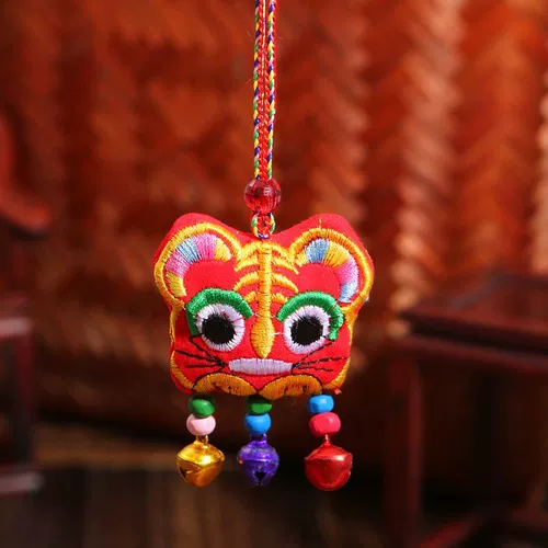 Детское ожерелье, ремешок ручной работы, защитный амулет, с вышивкой