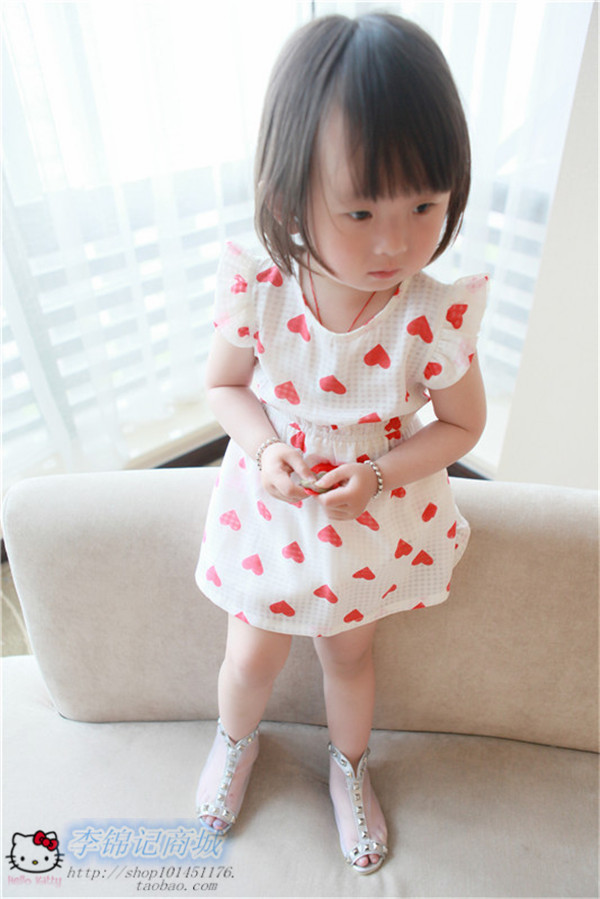 Robe enfant en mousseline de soie - Ref 2045492 Image 35