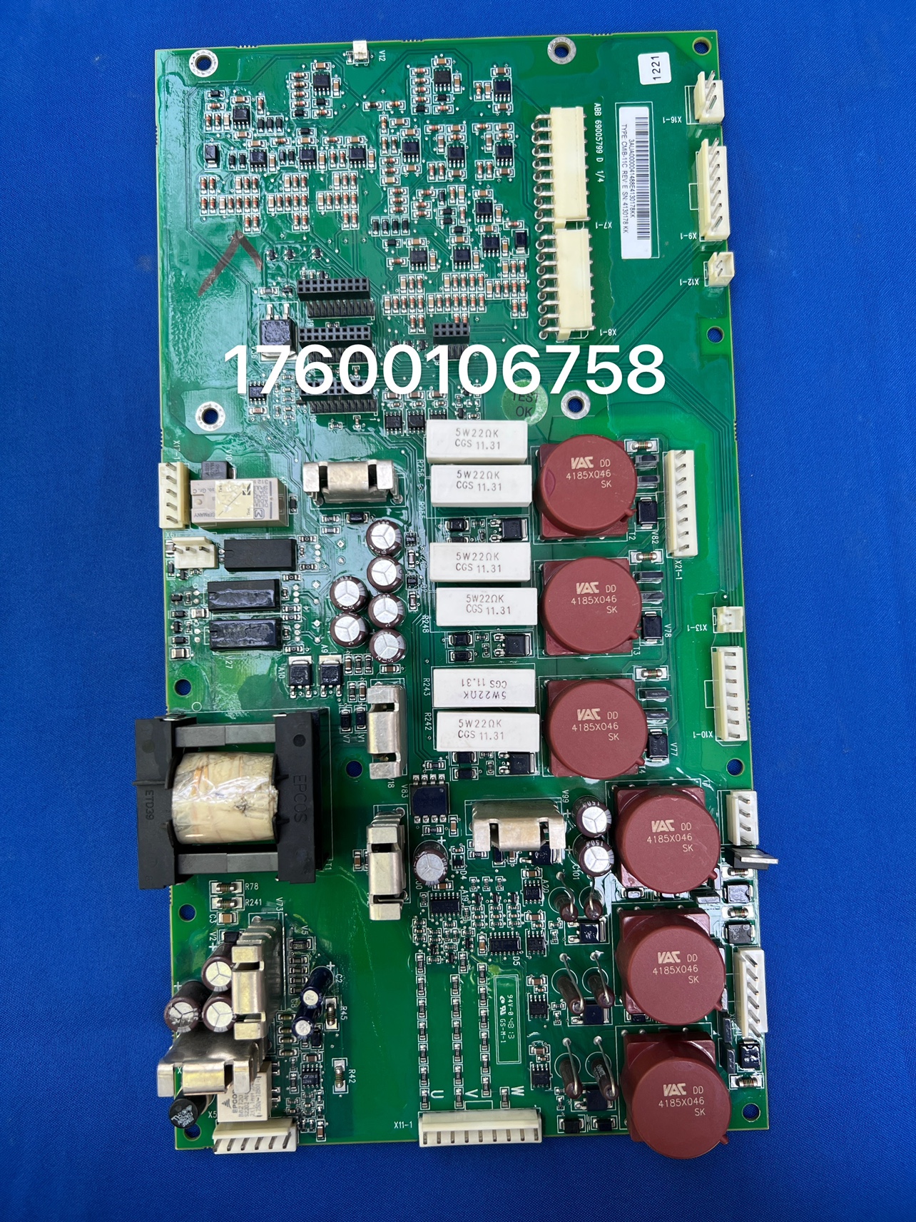 ABB Multipass ACS800-304 704 Power Drive Board CMIB-11C Interface Communication Board CINT-01C