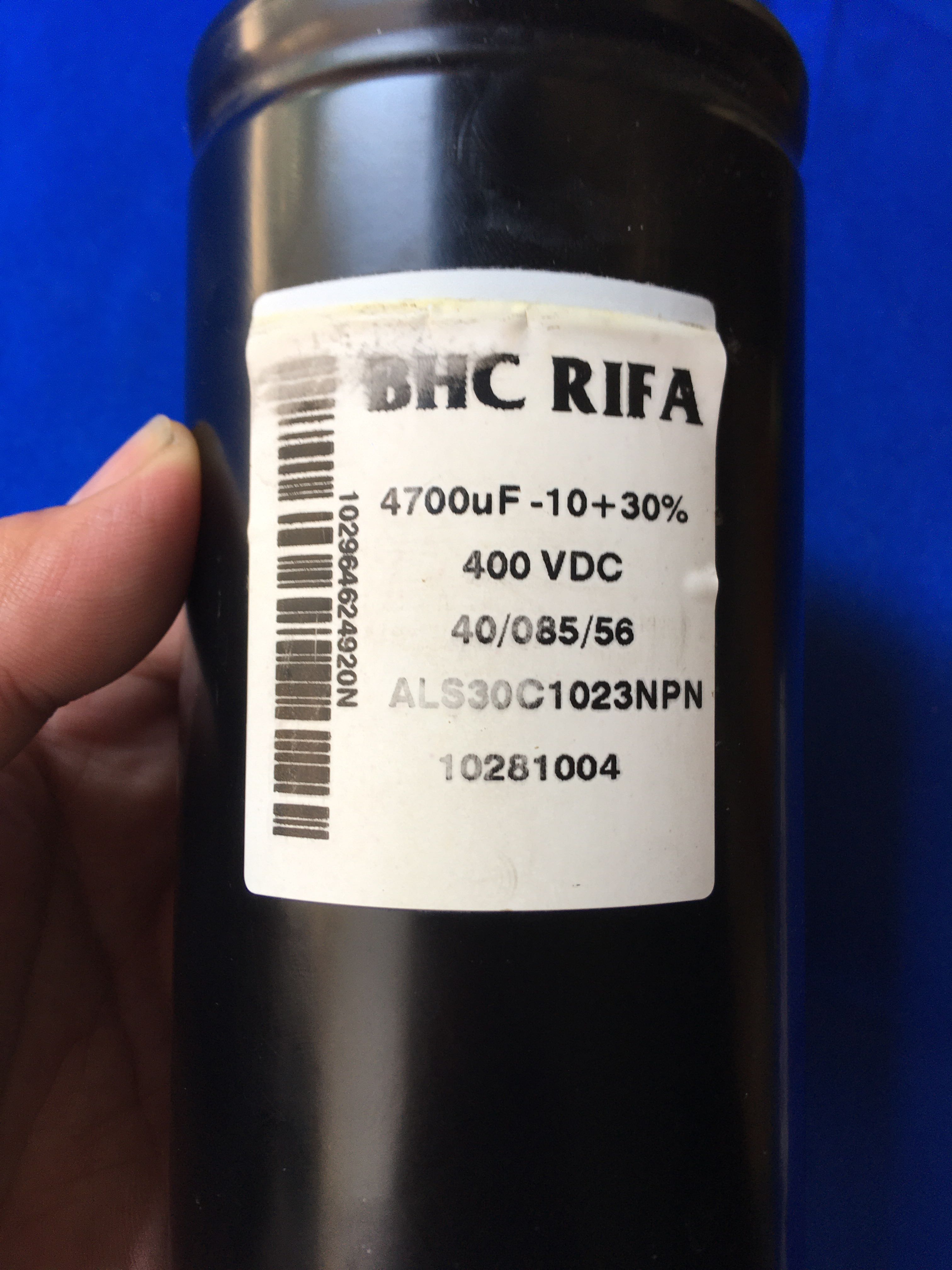 ALS30C1023NPN filtering capacitive BHC electrolytic capacitor ABB frequency converter 4700uf micro-method 400v