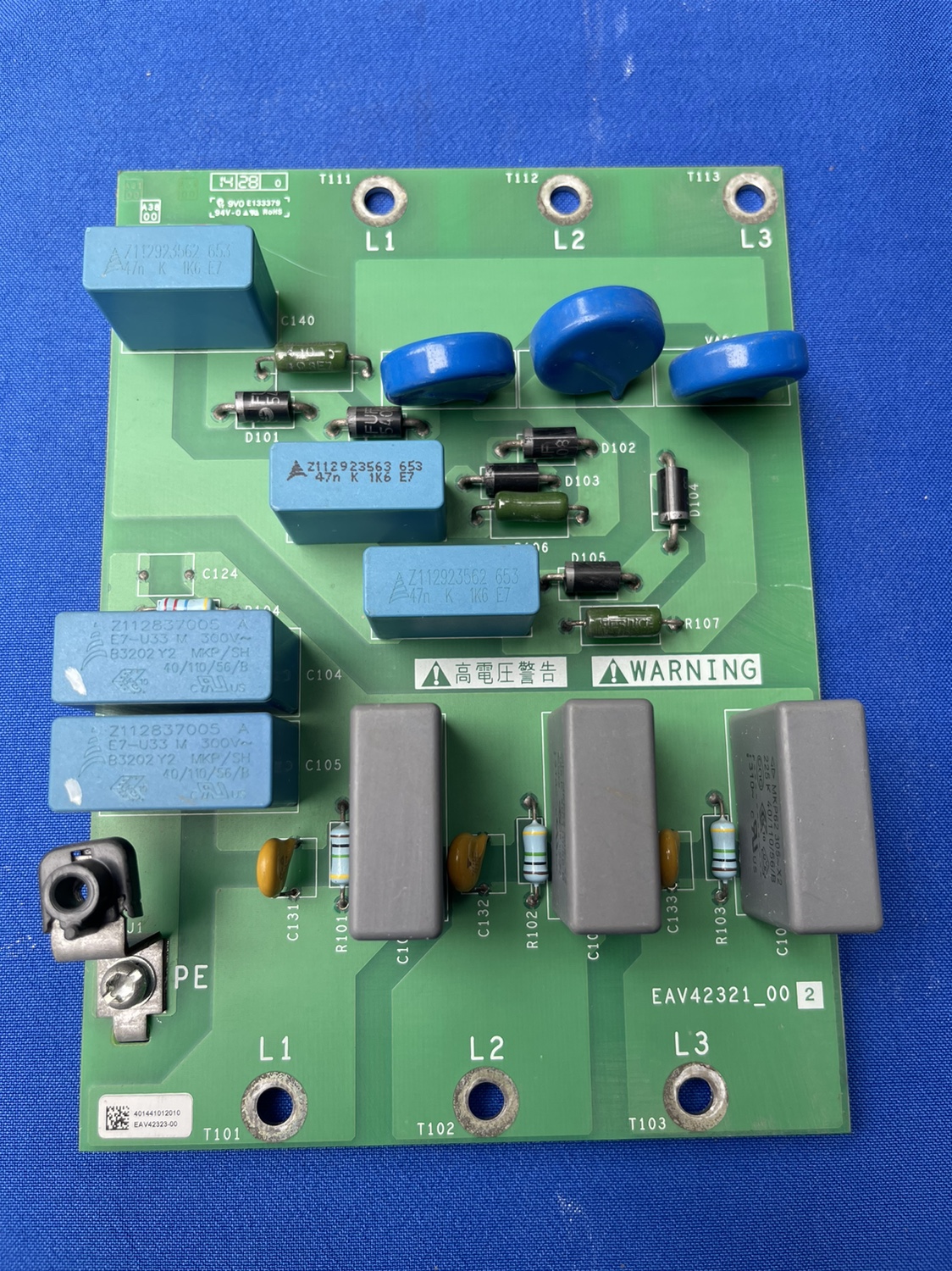 Schneider inverter ATV610-630 series 55-75-90kw lightning protection absorption filter board EAV42323-00