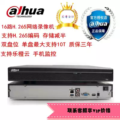 Dahua 4K HD 16-way dual-disk network hard disk recorder H 265 DH-NVR4216-HDS2 spot
