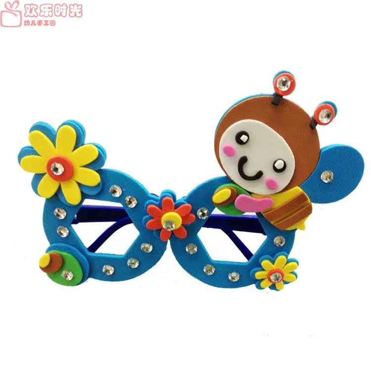 Lễ Tạ ơn mẫu giáo handmade tự làm nghệ thuật sáng tạo trẻ em handmade DIY handmade vật liệu gói kính đồ chơi cho bé