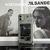 Original card photo iPhone14Promax applicable Apple 13 phone shell 12 personality protection ins couple