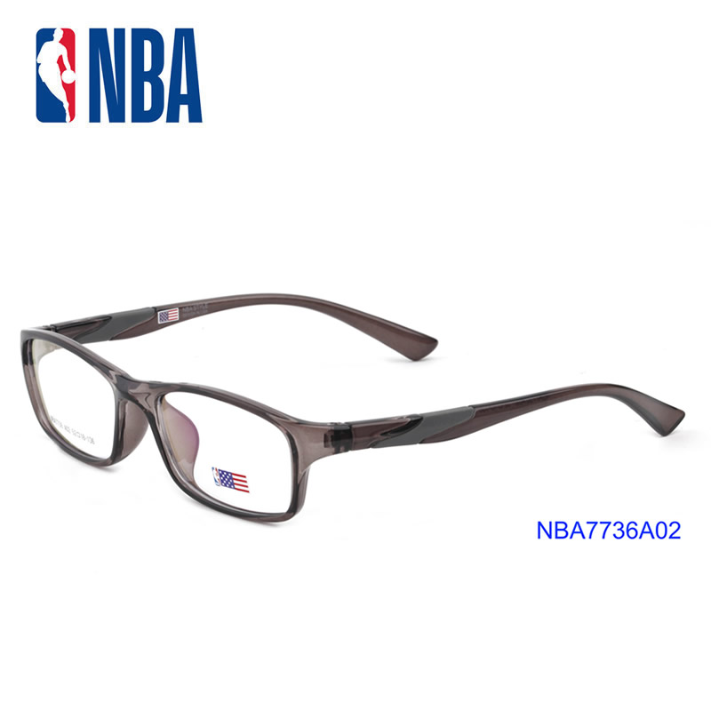 NBA 7736 Personality Circular Face Simple Oval Transparent Full Frame Han myeloid Glass Frame Men and Women Current Model