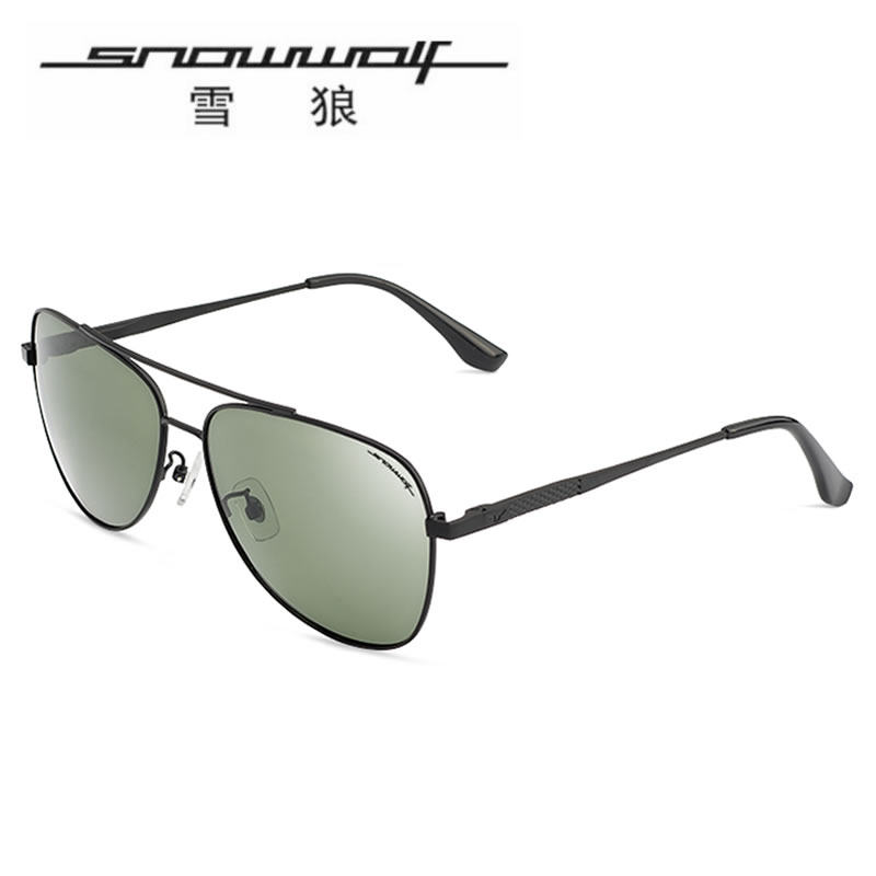 Snow Wolf SW3730 men and women new toad glasses sunglasses hipster polarizer driving eye driving driver tide