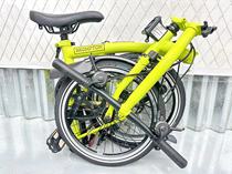 24 Brand new brompton original pomelo green British folding cloth bicycle Cline model S6L M6l