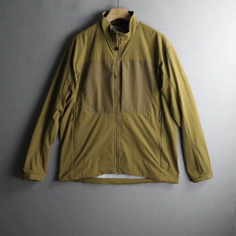Youhui Foreign Trade European and American Animal Print Original Stand Collar Spring Soft Shell Men's High-End Outdoor Jacket Windbreaker Coat
