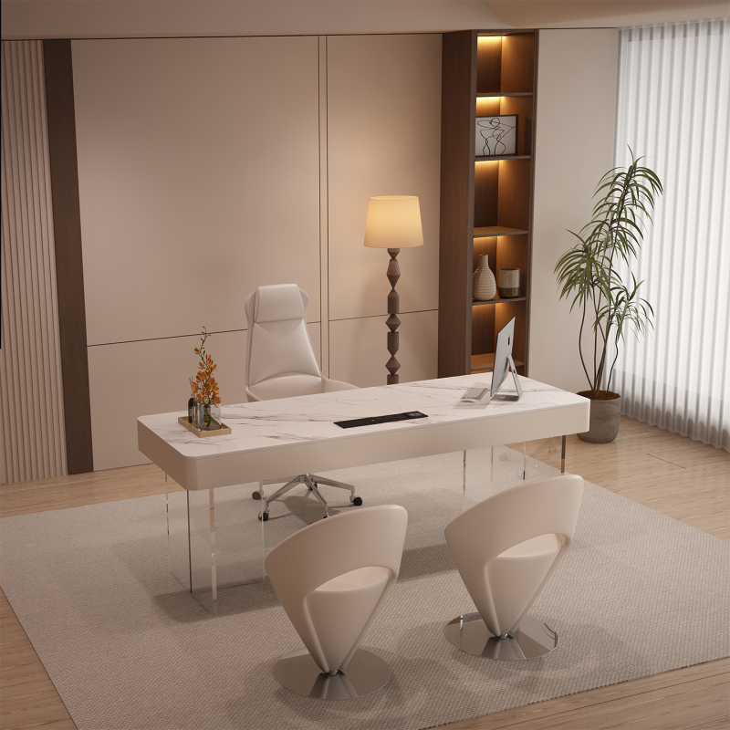 Beauty Salon Consultation Table, Modern Minimalist Computer Desk, Writing Desk, Dental Clinic Consultation Table, Home Office Desk