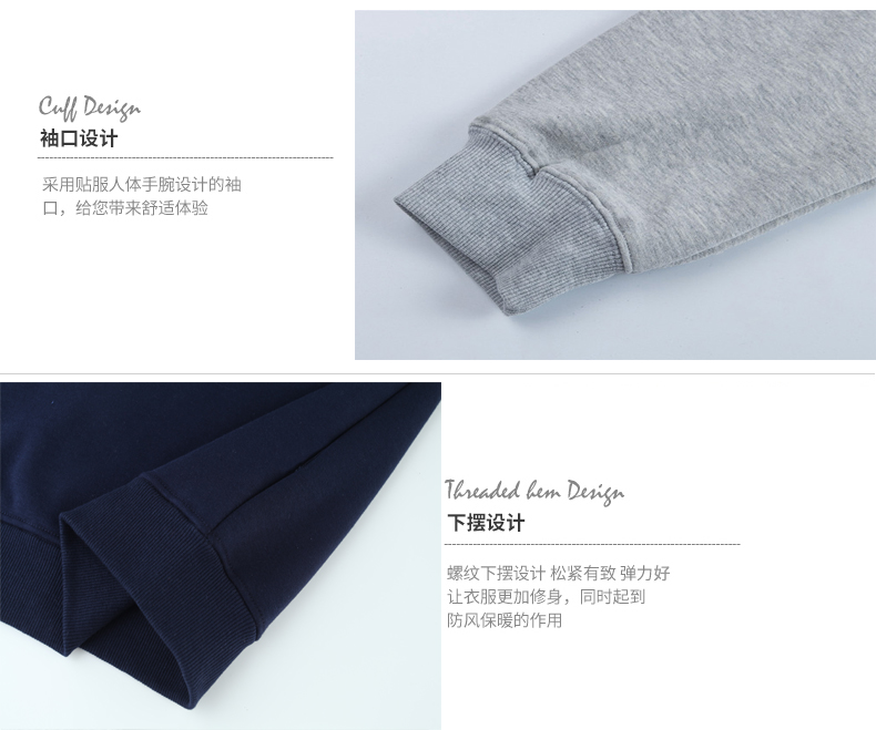 Áo len ấm áp mùa đông nam ấm áp áo thun cotton dài tay cộng với áo len dày nhung cộng với phân bón XL trên quần áo quần áo thời trang
