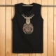 Áo vest nam đặc biệt hàng ngày không tay áo thun cotton rộng rãi - Áo vest cotton ao ghi le